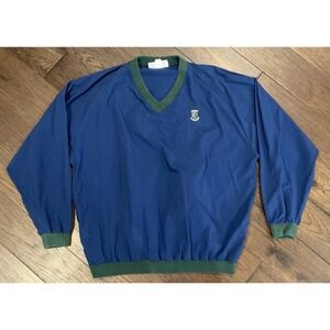Vtg Walls Golf Jacket Adult XL V Neck Pullover St Andrews Scotland USA Made‎